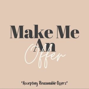 Don’t be afraid to offer!